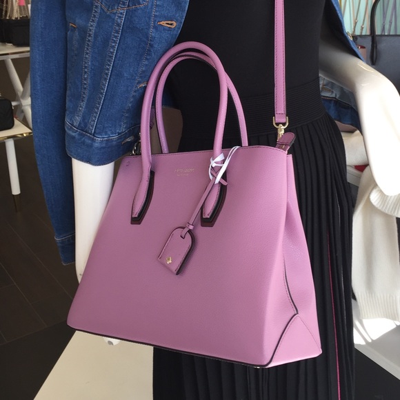 kate spade Handbags - NWT Kate Spade Eva shadow anchor Top Zip Satchel